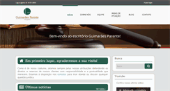 Desktop Screenshot of guimaraesparente.com.br