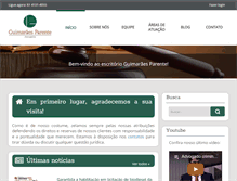 Tablet Screenshot of guimaraesparente.com.br